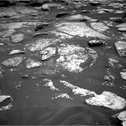 Nasa's Mars rover Curiosity acquired this image using its Right Navigation Camera on Sol 1717, at drive 2236, site number 63