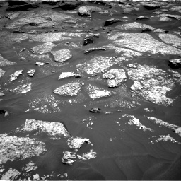 Nasa's Mars rover Curiosity acquired this image using its Right Navigation Camera on Sol 1717, at drive 2242, site number 63