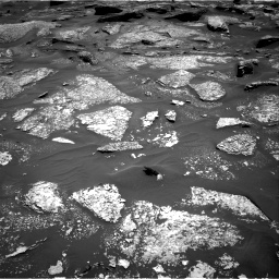 Nasa's Mars rover Curiosity acquired this image using its Right Navigation Camera on Sol 1717, at drive 2254, site number 63