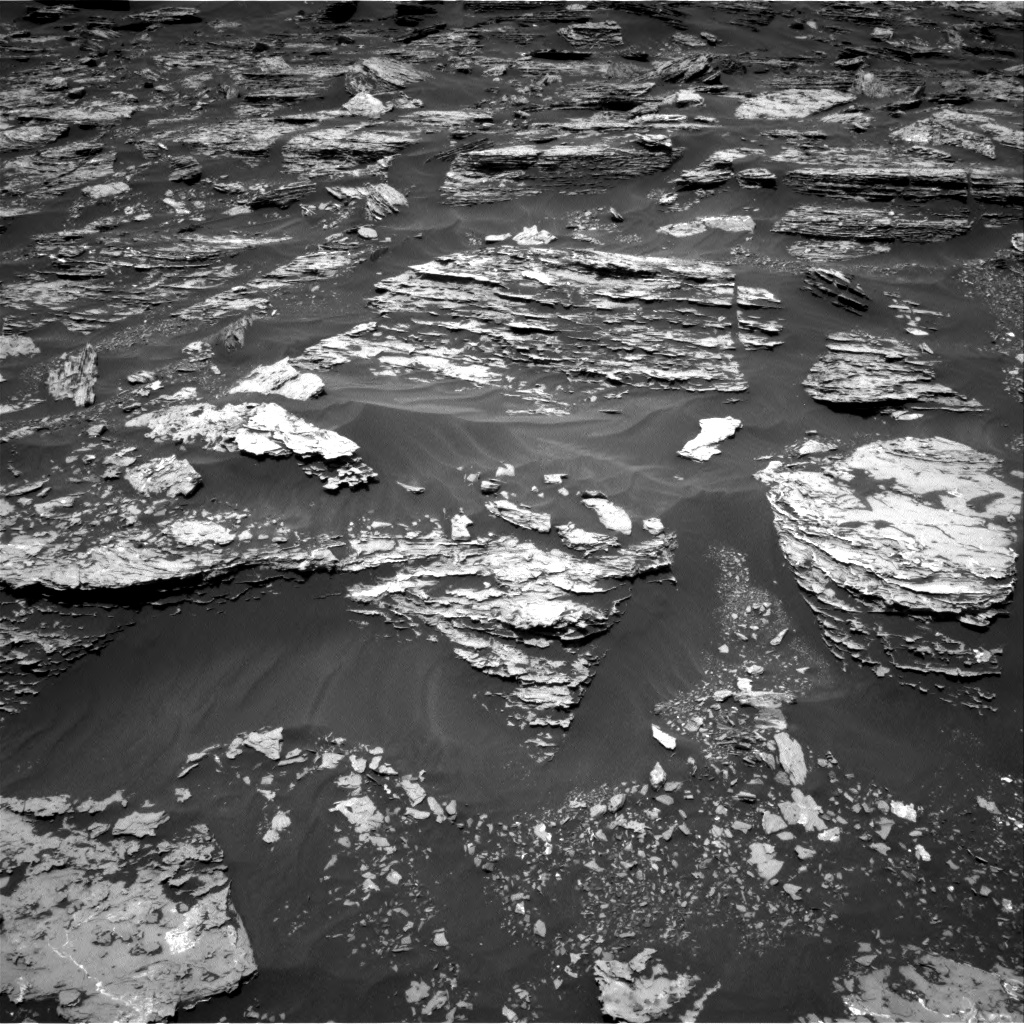 Nasa's Mars rover Curiosity acquired this image using its Right Navigation Camera on Sol 1717, at drive 2314, site number 63