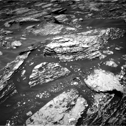 Nasa's Mars rover Curiosity acquired this image using its Right Navigation Camera on Sol 1717, at drive 2338, site number 63