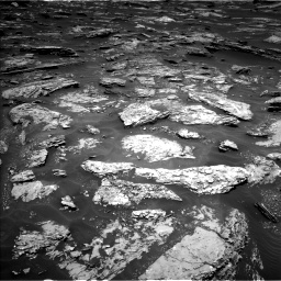 Nasa's Mars rover Curiosity acquired this image using its Left Navigation Camera on Sol 1718, at drive 2372, site number 63