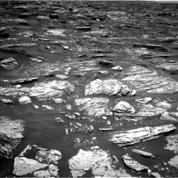 Nasa's Mars rover Curiosity acquired this image using its Left Navigation Camera on Sol 1718, at drive 2396, site number 63