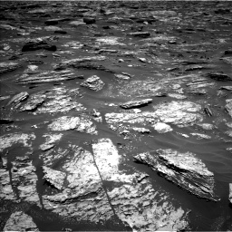 Nasa's Mars rover Curiosity acquired this image using its Left Navigation Camera on Sol 1718, at drive 2408, site number 63