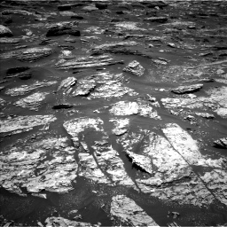 Nasa's Mars rover Curiosity acquired this image using its Left Navigation Camera on Sol 1718, at drive 2414, site number 63