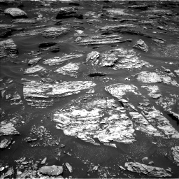 Nasa's Mars rover Curiosity acquired this image using its Left Navigation Camera on Sol 1718, at drive 2420, site number 63