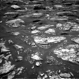 Nasa's Mars rover Curiosity acquired this image using its Left Navigation Camera on Sol 1718, at drive 2426, site number 63