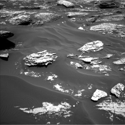 Nasa's Mars rover Curiosity acquired this image using its Left Navigation Camera on Sol 1718, at drive 2456, site number 63