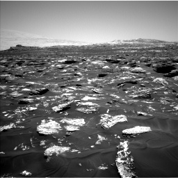 Nasa's Mars rover Curiosity acquired this image using its Left Navigation Camera on Sol 1718, at drive 2474, site number 63