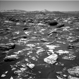 Nasa's Mars rover Curiosity acquired this image using its Left Navigation Camera on Sol 1718, at drive 2510, site number 63