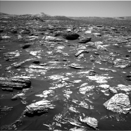 Nasa's Mars rover Curiosity acquired this image using its Left Navigation Camera on Sol 1718, at drive 2522, site number 63