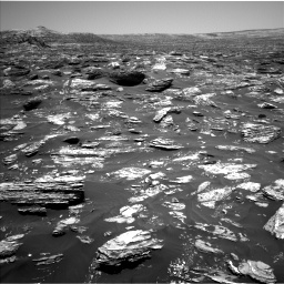 Nasa's Mars rover Curiosity acquired this image using its Left Navigation Camera on Sol 1718, at drive 2528, site number 63