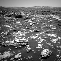Nasa's Mars rover Curiosity acquired this image using its Left Navigation Camera on Sol 1718, at drive 2540, site number 63