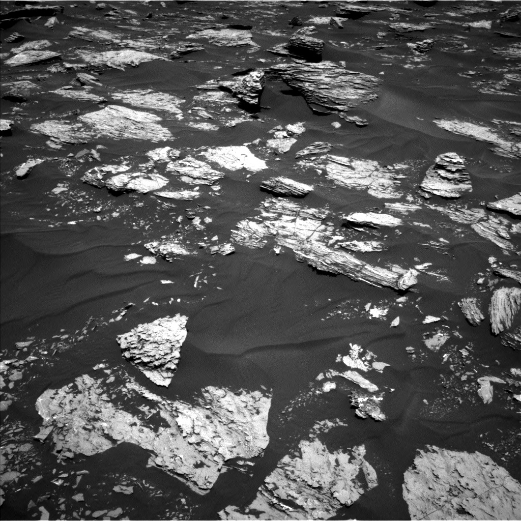 Nasa's Mars rover Curiosity acquired this image using its Left Navigation Camera on Sol 1718, at drive 2546, site number 63