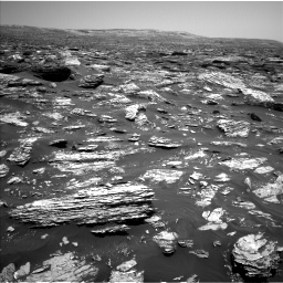 Nasa's Mars rover Curiosity acquired this image using its Left Navigation Camera on Sol 1718, at drive 2552, site number 63