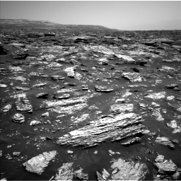 Nasa's Mars rover Curiosity acquired this image using its Left Navigation Camera on Sol 1718, at drive 2564, site number 63