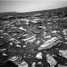 Nasa's Mars rover Curiosity acquired this image using its Left Navigation Camera on Sol 1718, at drive 2576, site number 63