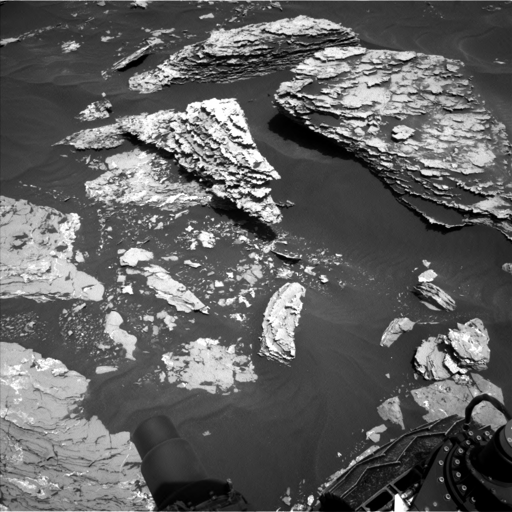Nasa's Mars rover Curiosity acquired this image using its Left Navigation Camera on Sol 1718, at drive 2582, site number 63