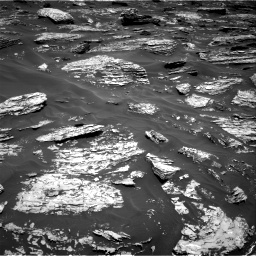 Nasa's Mars rover Curiosity acquired this image using its Right Navigation Camera on Sol 1718, at drive 2444, site number 63