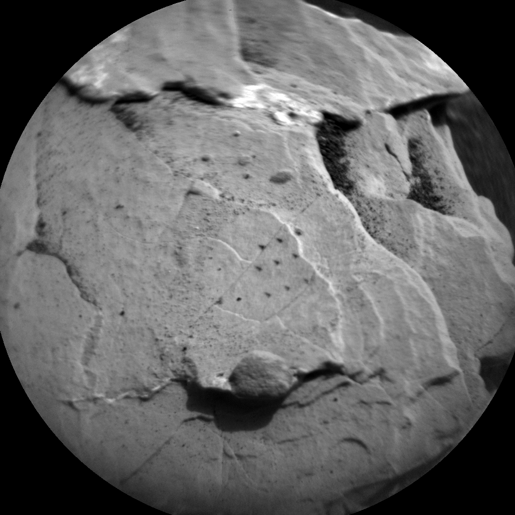 Nasa's Mars rover Curiosity acquired this image using its Chemistry & Camera (ChemCam) on Sol 1718, at drive 2582, site number 63