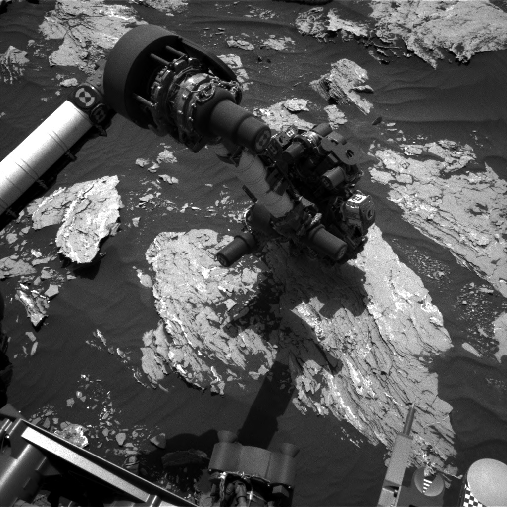 Nasa's Mars rover Curiosity acquired this image using its Left Navigation Camera on Sol 1719, at drive 2582, site number 63