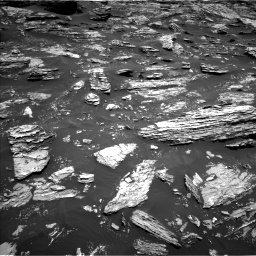 Nasa's Mars rover Curiosity acquired this image using its Left Navigation Camera on Sol 1719, at drive 2594, site number 63
