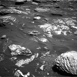 Nasa's Mars rover Curiosity acquired this image using its Left Navigation Camera on Sol 1720, at drive 2708, site number 63