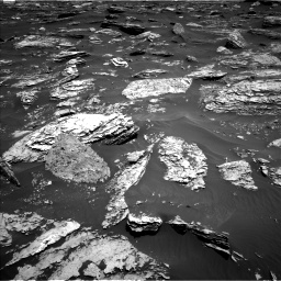 Nasa's Mars rover Curiosity acquired this image using its Left Navigation Camera on Sol 1720, at drive 2738, site number 63