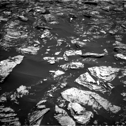 Nasa's Mars rover Curiosity acquired this image using its Left Navigation Camera on Sol 1720, at drive 2810, site number 63