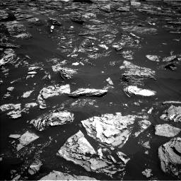 Nasa's Mars rover Curiosity acquired this image using its Left Navigation Camera on Sol 1720, at drive 2822, site number 63