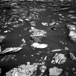 Nasa's Mars rover Curiosity acquired this image using its Left Navigation Camera on Sol 1720, at drive 2834, site number 63