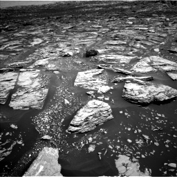 Nasa's Mars rover Curiosity acquired this image using its Left Navigation Camera on Sol 1720, at drive 2972, site number 63