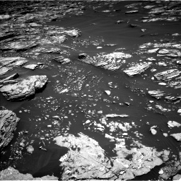 Nasa's Mars rover Curiosity acquired this image using its Left Navigation Camera on Sol 1721, at drive 3002, site number 63