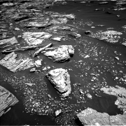 Nasa's Mars rover Curiosity acquired this image using its Left Navigation Camera on Sol 1721, at drive 3014, site number 63