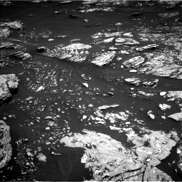 Nasa's Mars rover Curiosity acquired this image using its Left Navigation Camera on Sol 1721, at drive 3020, site number 63