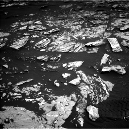 Nasa's Mars rover Curiosity acquired this image using its Left Navigation Camera on Sol 1721, at drive 3026, site number 63
