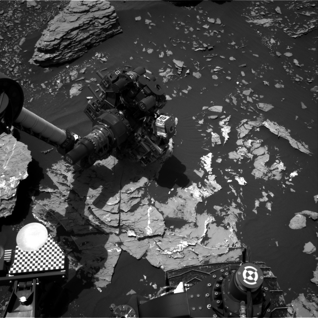 Nasa's Mars rover Curiosity acquired this image using its Right Navigation Camera on Sol 1721, at drive 2978, site number 63