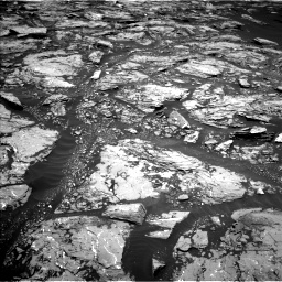 Nasa's Mars rover Curiosity acquired this image using its Left Navigation Camera on Sol 1724, at drive 3110, site number 63