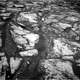 Nasa's Mars rover Curiosity acquired this image using its Left Navigation Camera on Sol 1724, at drive 3116, site number 63