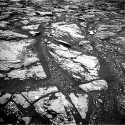 Nasa's Mars rover Curiosity acquired this image using its Left Navigation Camera on Sol 1724, at drive 3122, site number 63