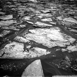 Nasa's Mars rover Curiosity acquired this image using its Left Navigation Camera on Sol 1724, at drive 3140, site number 63
