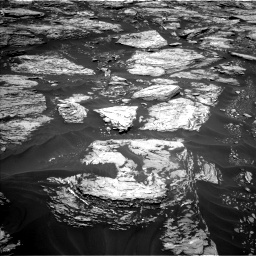 Nasa's Mars rover Curiosity acquired this image using its Left Navigation Camera on Sol 1724, at drive 3158, site number 63