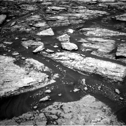 Nasa's Mars rover Curiosity acquired this image using its Left Navigation Camera on Sol 1724, at drive 3182, site number 63