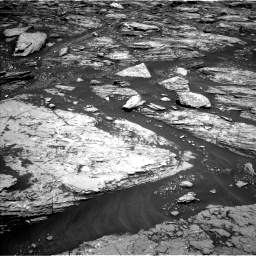 Nasa's Mars rover Curiosity acquired this image using its Left Navigation Camera on Sol 1724, at drive 3188, site number 63