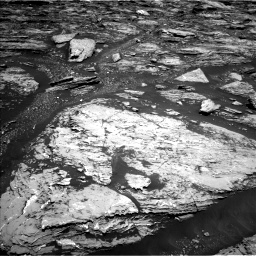 Nasa's Mars rover Curiosity acquired this image using its Left Navigation Camera on Sol 1724, at drive 3194, site number 63