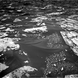 Nasa's Mars rover Curiosity acquired this image using its Left Navigation Camera on Sol 1724, at drive 3206, site number 63