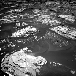 Nasa's Mars rover Curiosity acquired this image using its Left Navigation Camera on Sol 1724, at drive 3230, site number 63