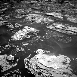 Nasa's Mars rover Curiosity acquired this image using its Left Navigation Camera on Sol 1724, at drive 3254, site number 63