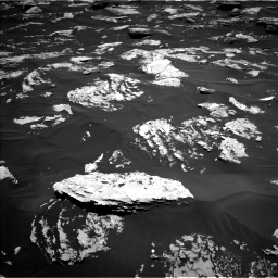 Nasa's Mars rover Curiosity acquired this image using its Left Navigation Camera on Sol 1724, at drive 3278, site number 63