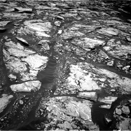 Nasa's Mars rover Curiosity acquired this image using its Right Navigation Camera on Sol 1724, at drive 3116, site number 63